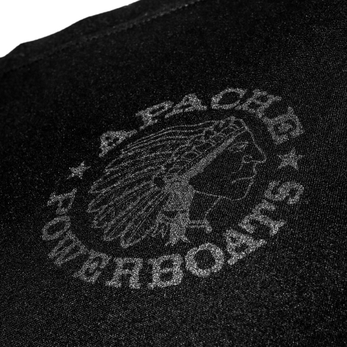 Apache Legend Performance Tech Long Sleeve Tee | Carbon on Black