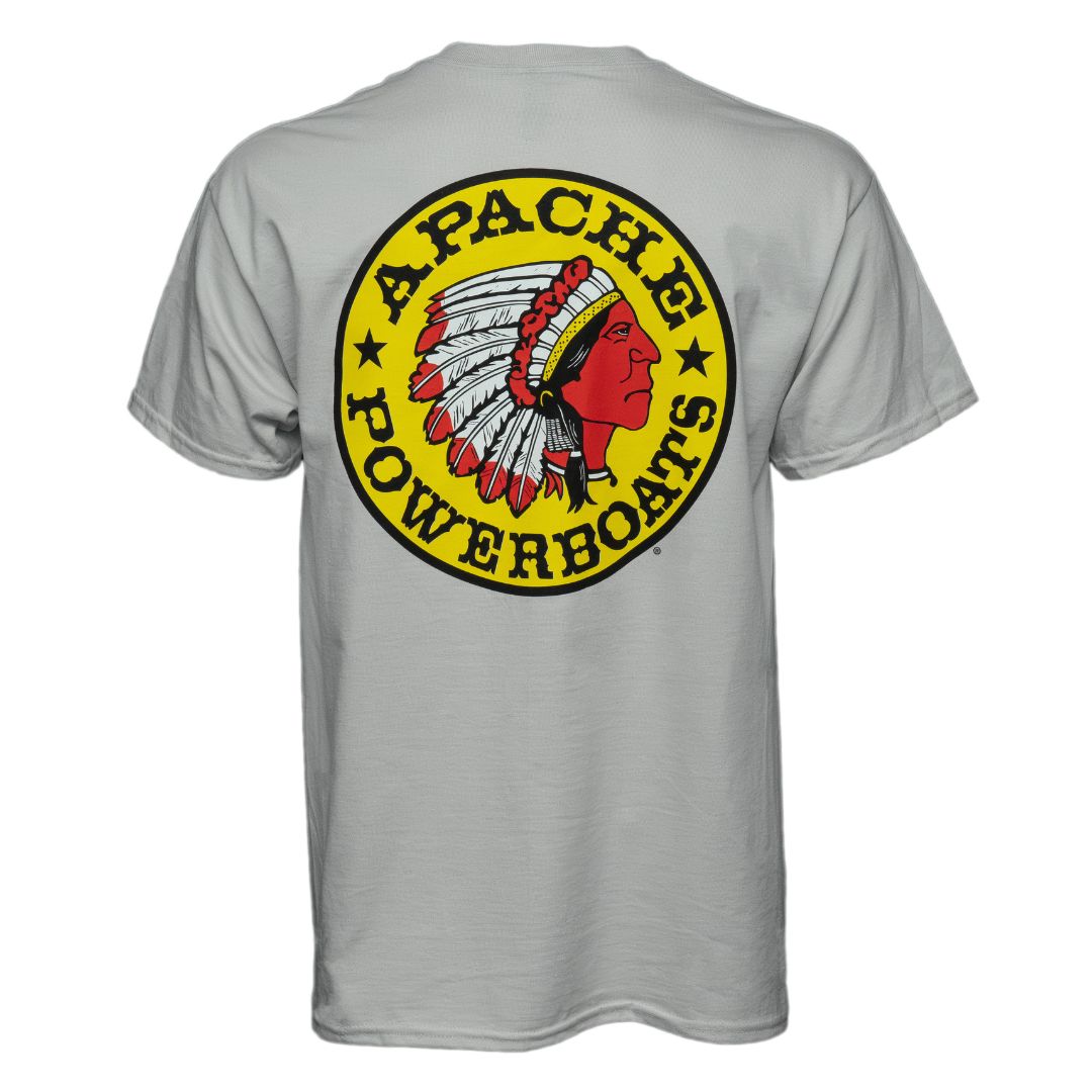 Represent'n Apache T-Shirt | Ice Grey