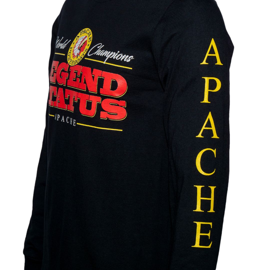 Apache Powerboats LEGEND STATUS Long Sleeve Cotton Shirt