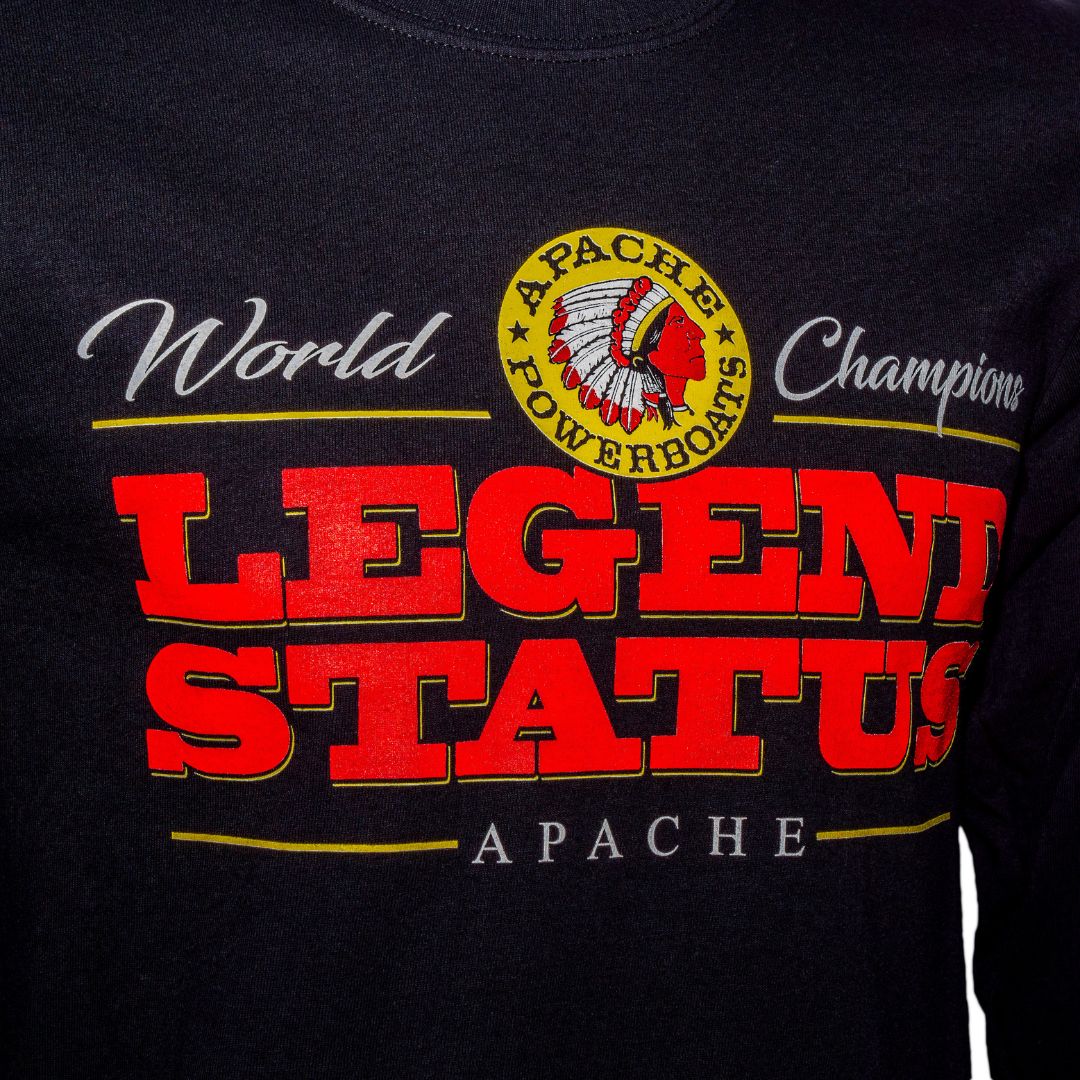 Apache Powerboats LEGEND STATUS Long Sleeve Cotton Shirt