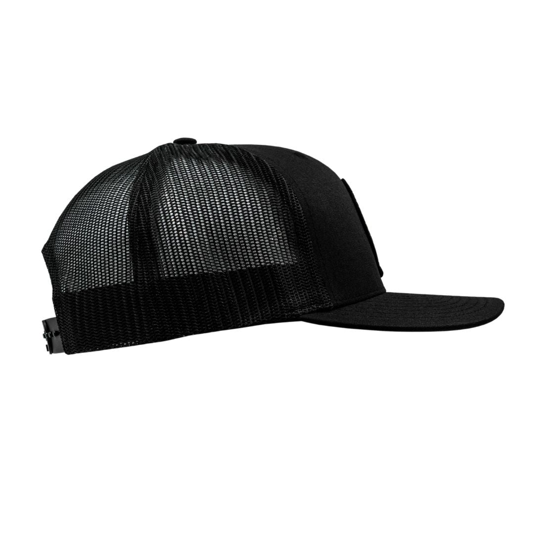 Represent'n Apache Premium Patch Trucker Hat | Black & White