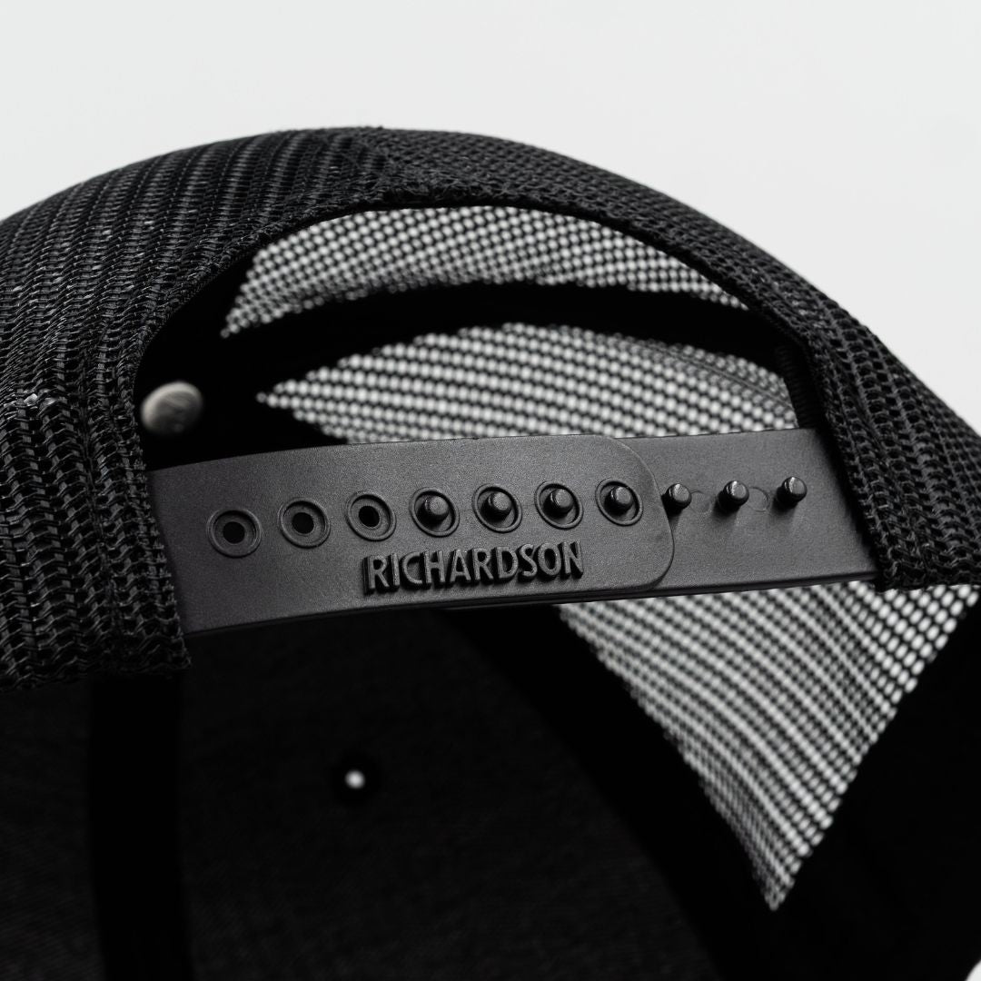 Represent'n Apache Premium Patch Trucker Hat | Black & White