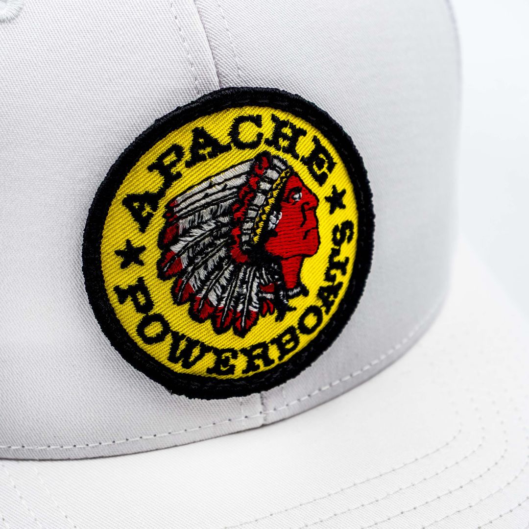 Represent'n Apache Premium Patch Trucker Hat | Black & White
