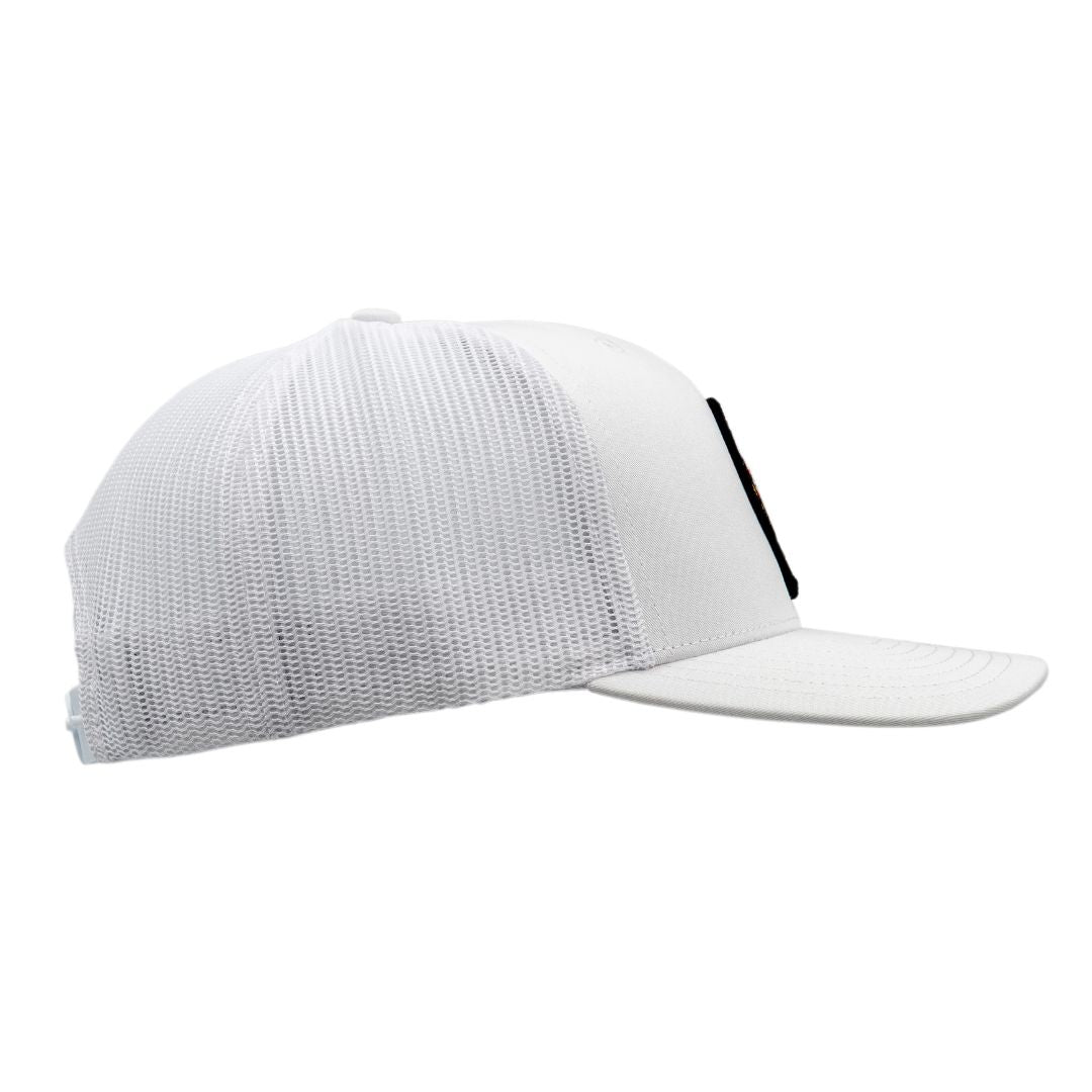 Represent'n Apache Premium Patch Trucker Hat | Black & White