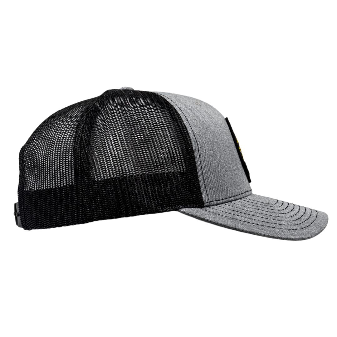 Represent'n Apache Premium Patch Trucker Hat | Heather Gray