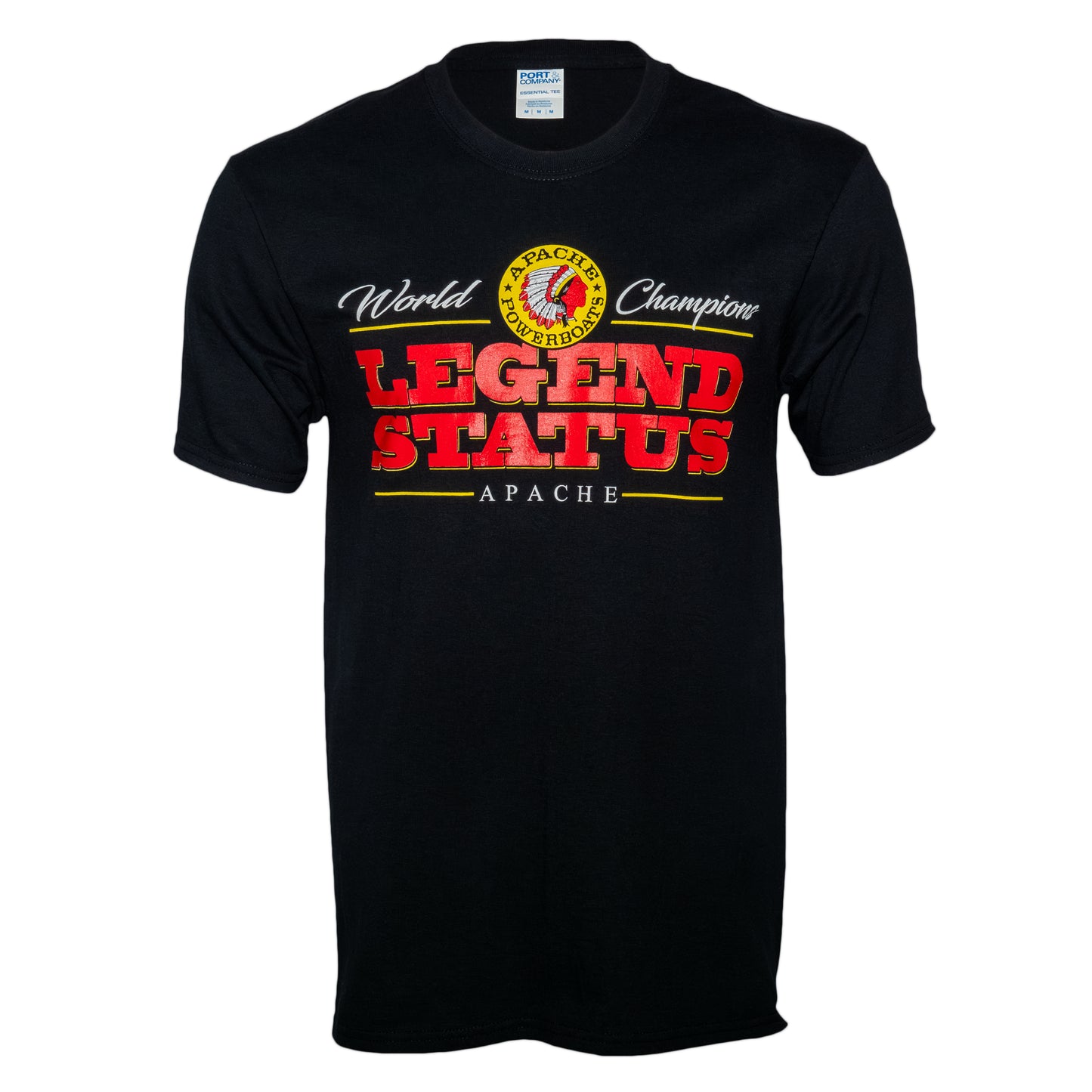 Apache Powerboats LEGEND STATUS Cotton Tee