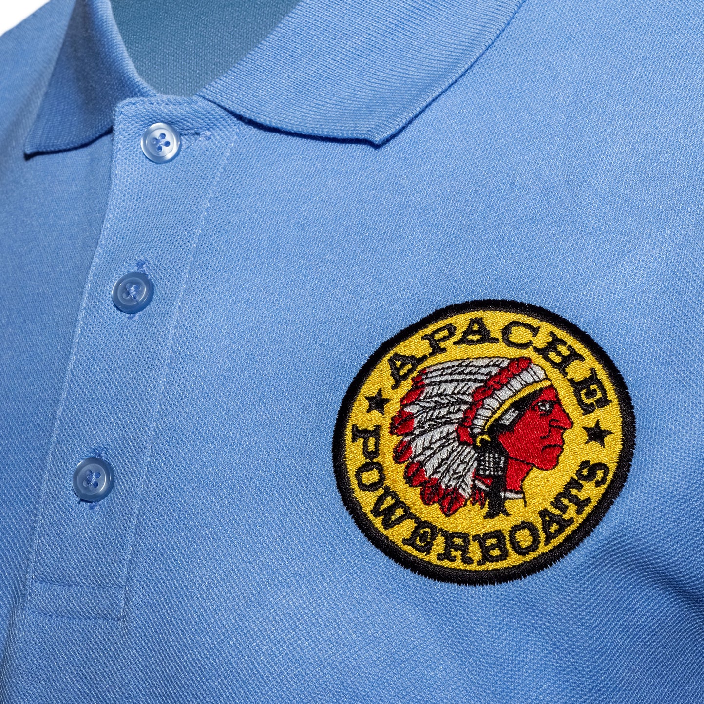 Apache Powerboats Captain's Polo | Short Sleeve | Various Colors