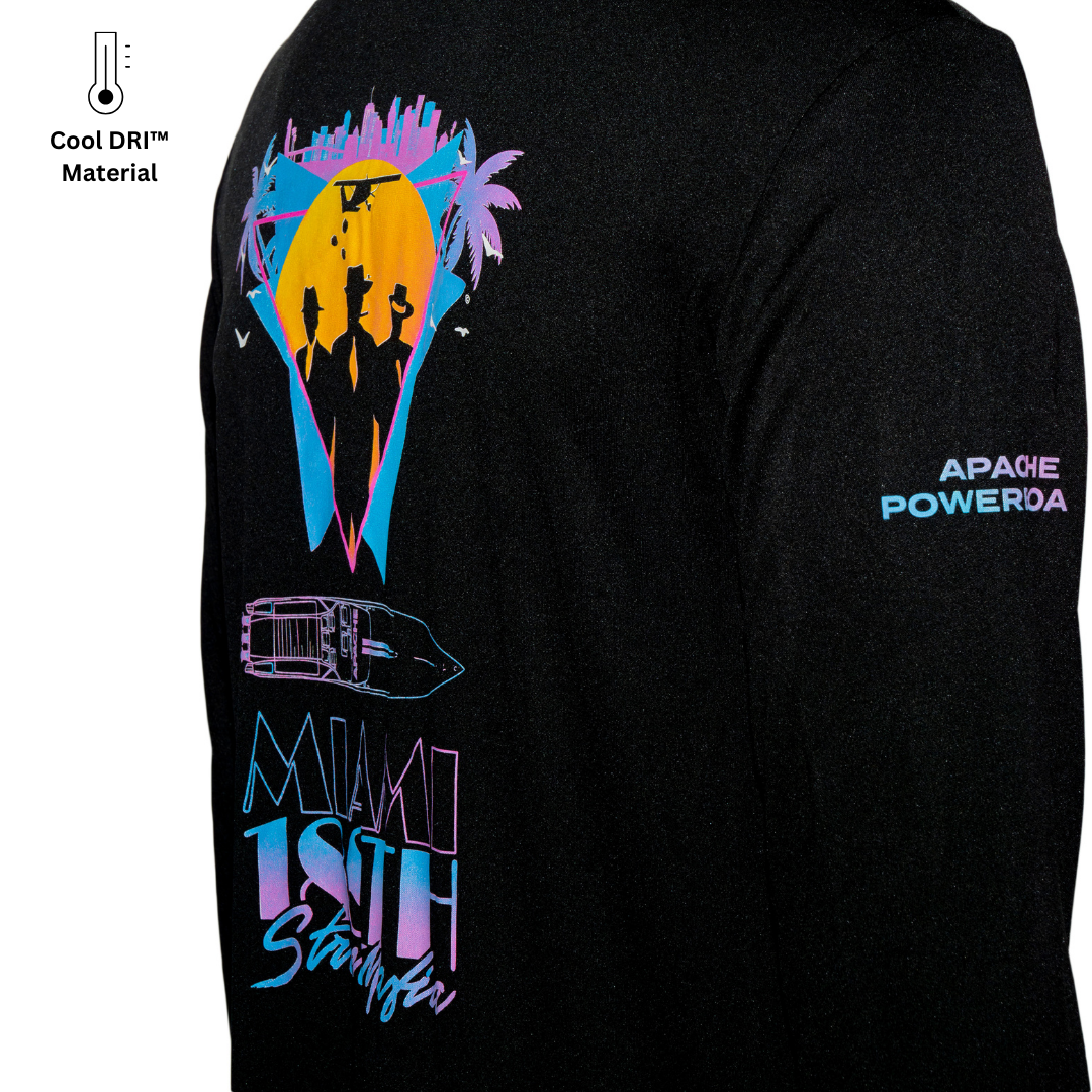 1975 Thunderboat Row Long Sleeve Shirt | Miami Edition V1
