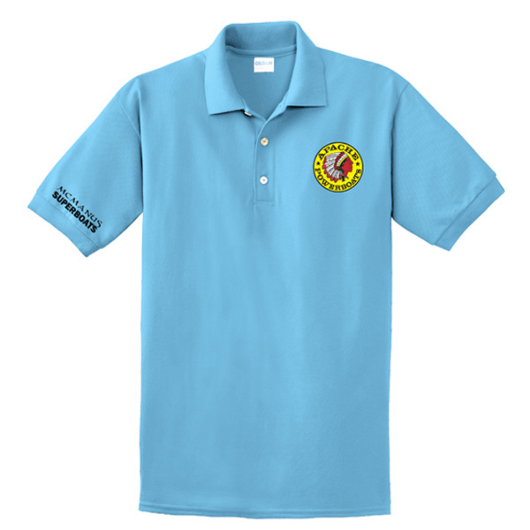 Apache Powerboats Captain's Polo | Short Sleeve | Various Colors