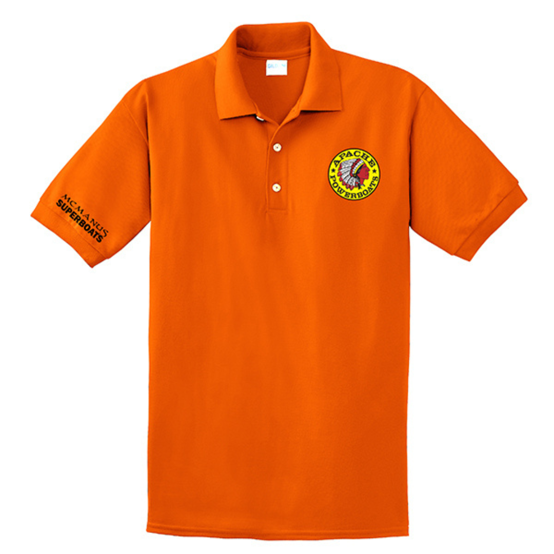Apache Powerboats Captain's Polo | Short Sleeve | Various Colors