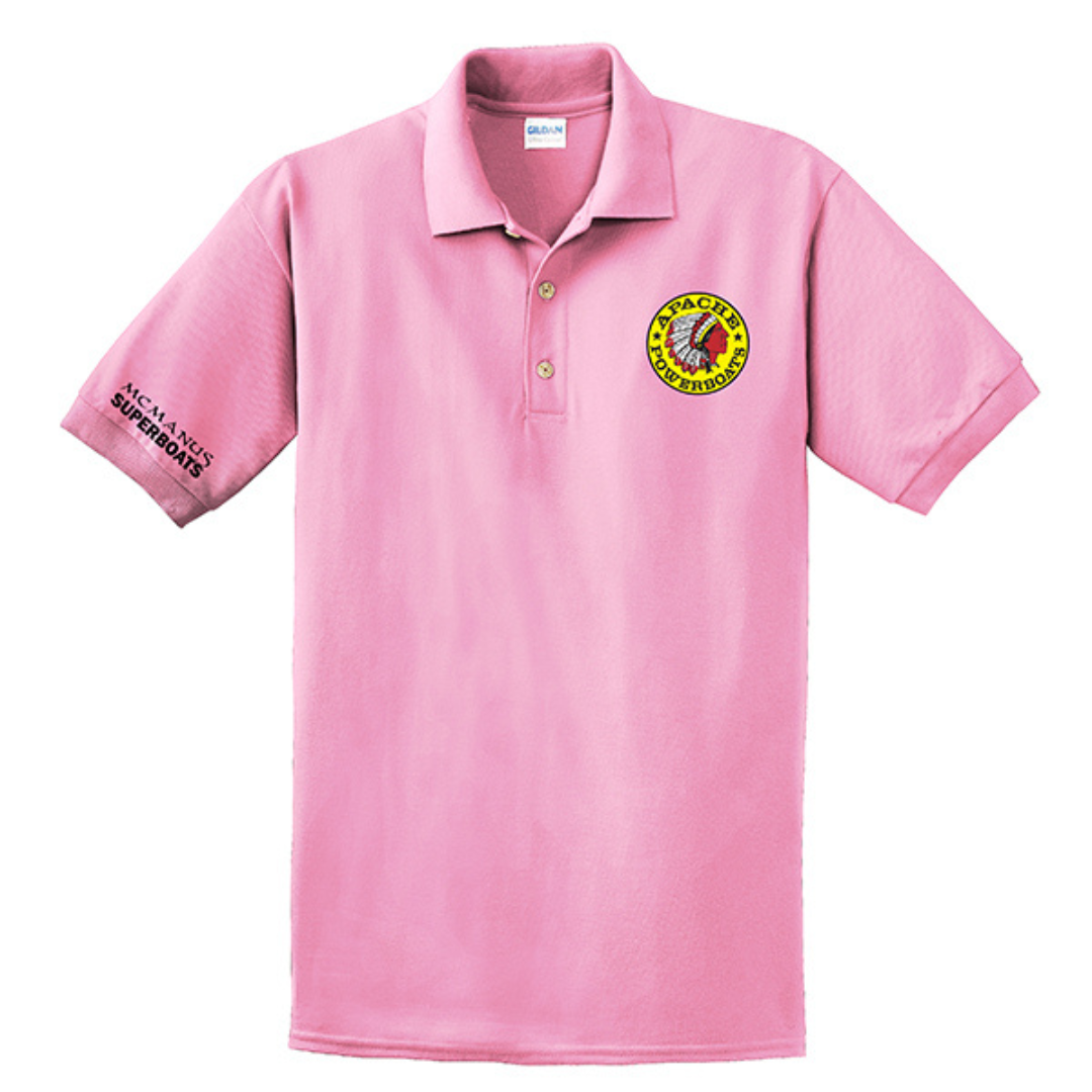 Apache Powerboats Captain's Polo | Short Sleeve | Various Colors