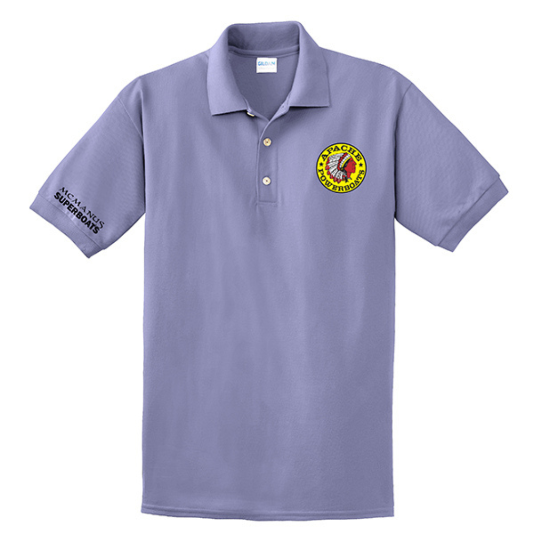 Apache Powerboats Captain's Polo | Short Sleeve | Various Colors
