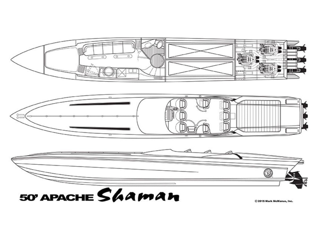 50′ Apache® Shaman