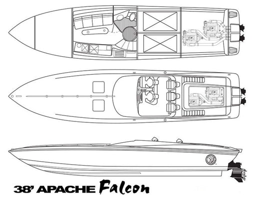 38' Apache® Falcon