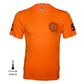 Official World Speed Record Apache Star Tee | Cotton/Performance | Safety Orange