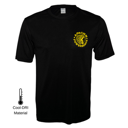 Apache Powerboats Monochromatic Performance Classic Tee | Black/Yellow