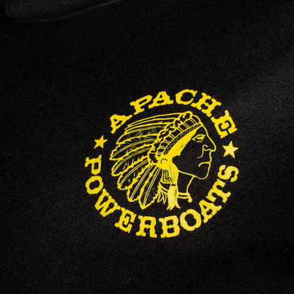 Apache Powerboats Monochromatic Performance Classic Tee | Black/Yellow