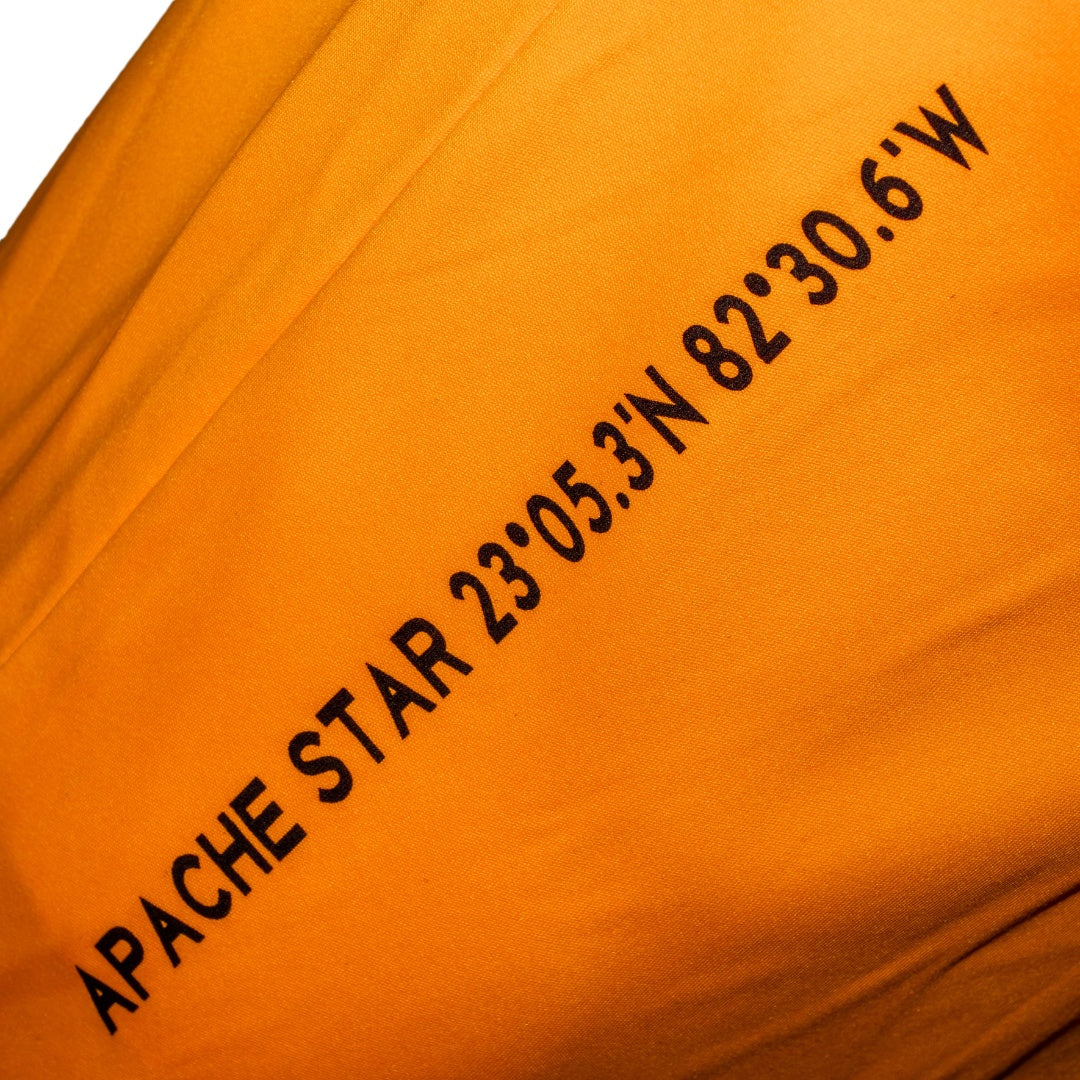 Official World Speed Record Apache Star Tee | Cotton/Performance | Safety Orange