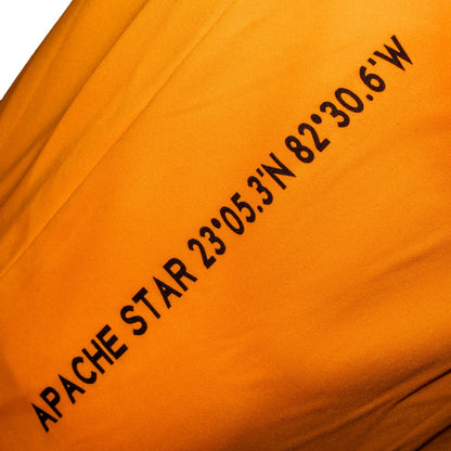 Official World Speed Record Apache Star Tee | Cotton/Performance | Safety Orange