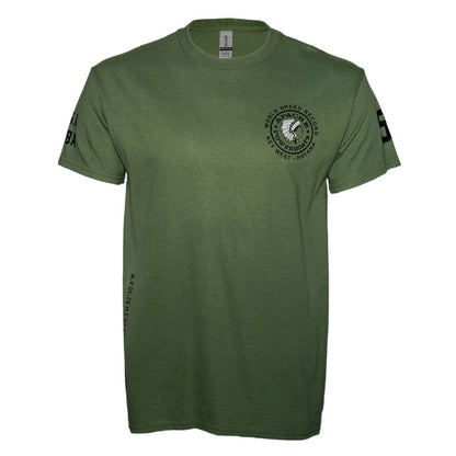 Apache World Speed Record Tee | Military Green