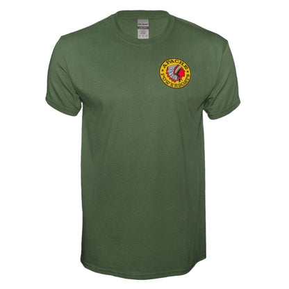 Represent'n Apache Tee | Military Green