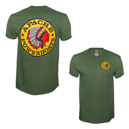 Represent'n Apache Tee | Military Green