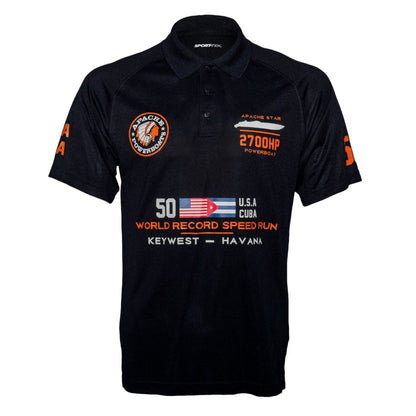 Official Apache Star World Speed Record Performance Polo