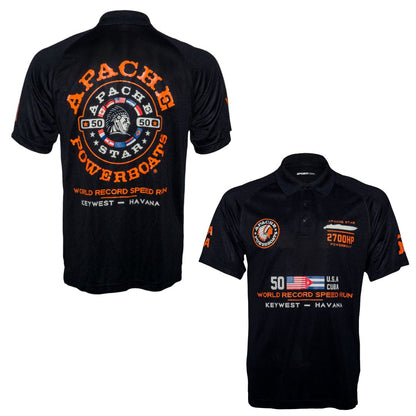 Official Apache Star World Speed Record Performance Polo