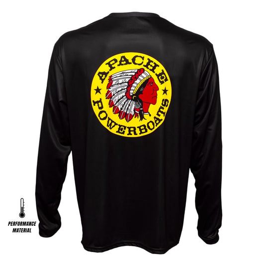 Represent'n Apache Performance Long Sleeve Shirt | Black