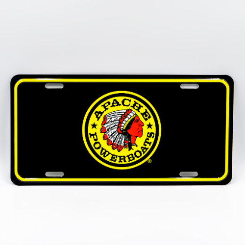 Apache Powerboats License Plate