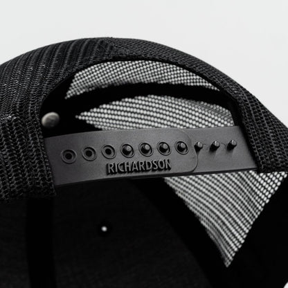 Represent'n Apache Premium Patch Trucker Hat | Black & White