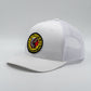 Represent'n Apache Premium Patch Trucker Hat | Black & White