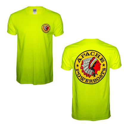Represent'n Apache® Tee  | Safety Green