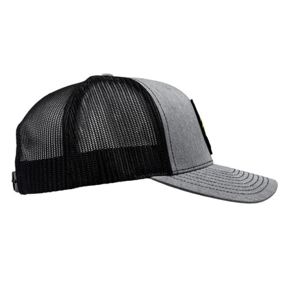 Represent'n Apache Premium Patch Trucker Hat | Heather Gray