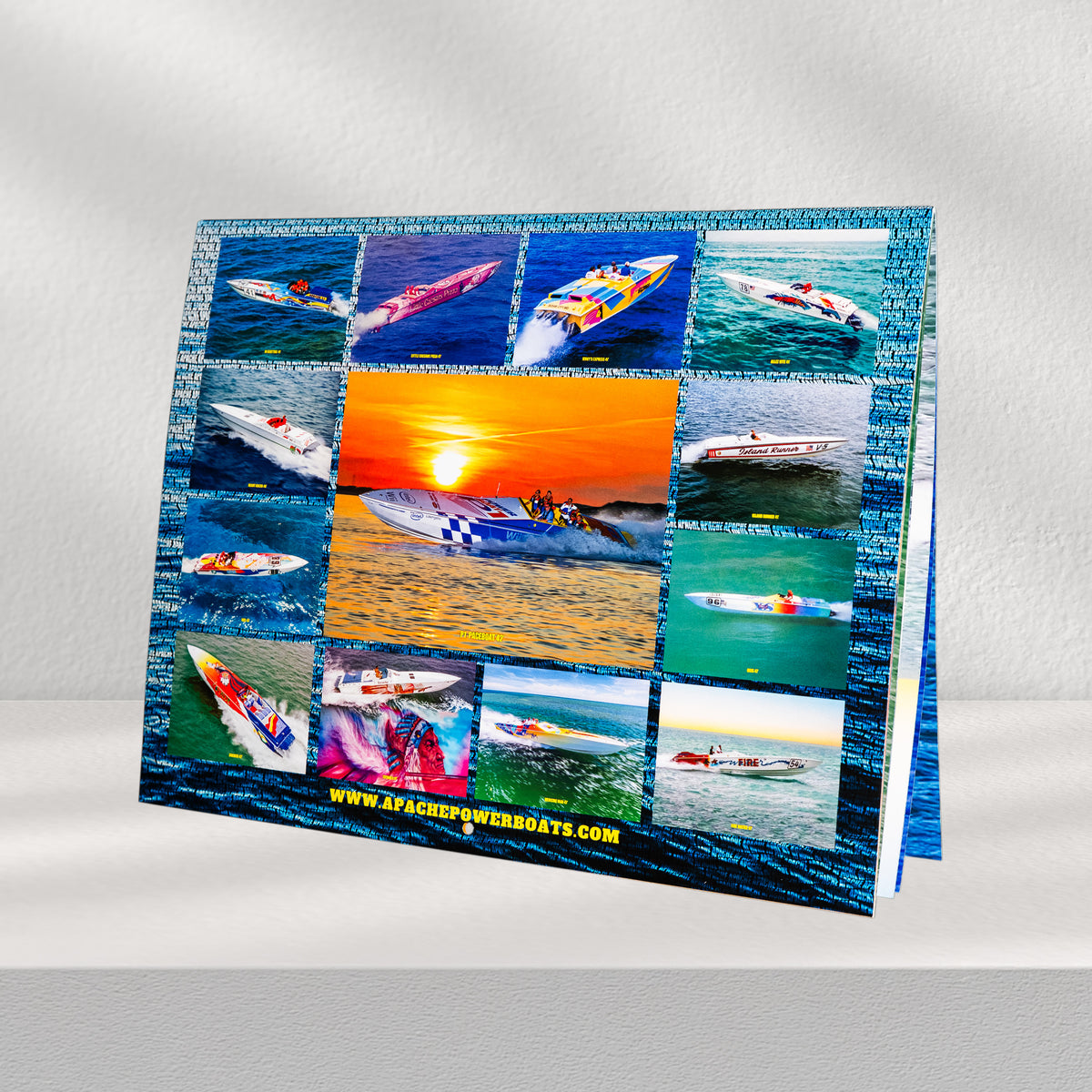 2027 Apache Powerboats Collectible Wall Calendar