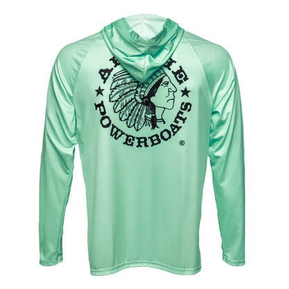Apache Powerboats Performance UPF Hoodie | Coastal Mint