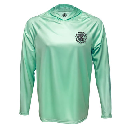 Apache Powerboats Performance UPF Hoodie | Coastal Mint