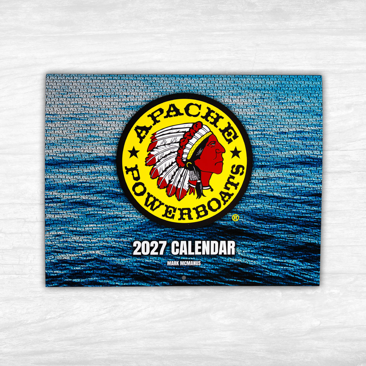 2027 Apache Powerboats Collectible Wall Calendar
