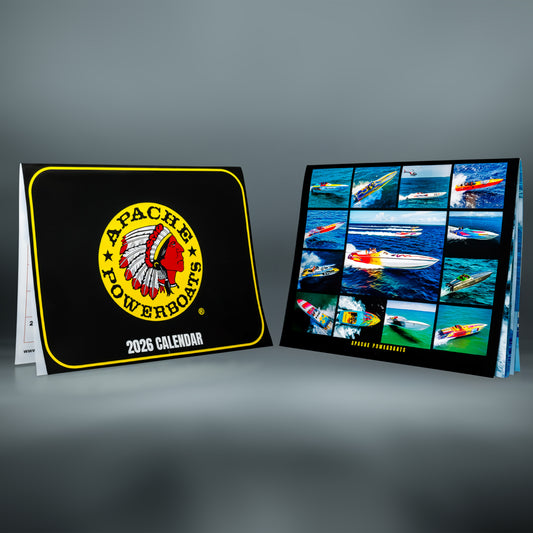 2026 Apache Powerboats Collectible Wall Calendar