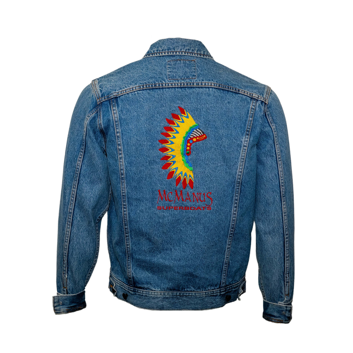 Vintage McManus Superboats Denim Jacket | Lee | Small
