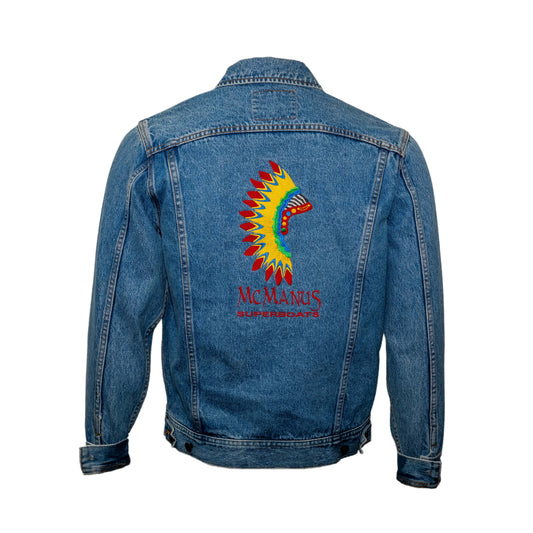 Vintage McManus Superboats Denim Jacket | Lee | Small