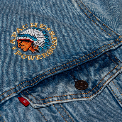 Vintage Apache Powerboats® Denim Jackets | Unisex | Men