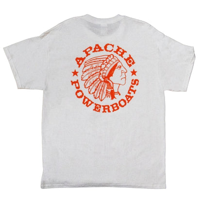 Apache Powerboats Monochromatic Logo Tee | Various Logo Colors