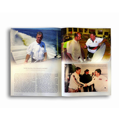 "Apache Star" on the cover of RSW Living Magazine Signed by Mark McManus and 10 page article
