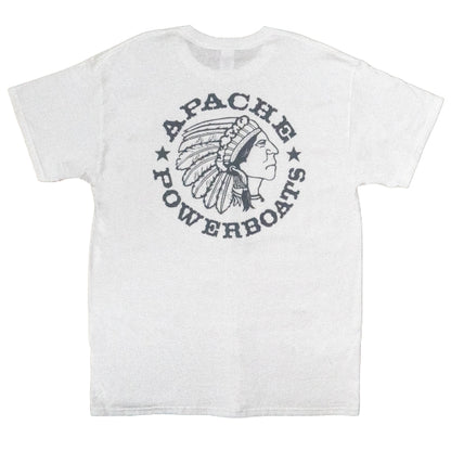 Apache Powerboats Monochromatic Logo Tee | Various Logo Colors