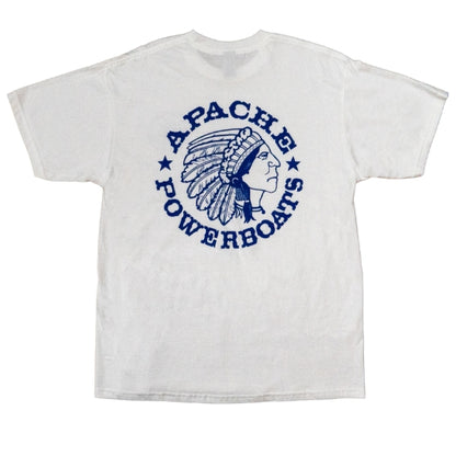 Apache Powerboats Monochromatic Logo Tee | Various Logo Colors